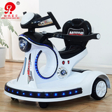 新品儿童四轮电动车可坐人玩具双驱多功能充电遥控室内摩托瓦力车