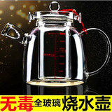 电磁炉专用耐热玻璃煮茶壶内胆养生壶大容量烧水煮茶壶1000ml