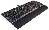 美国amazon代购 Corsair海盗船 STRAFE RGB游戏键盘 背光LED多色
