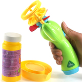 英国ELC手持式电动泡泡机泡中泡 儿童无毒吹泡泡枪玩具 安全无毒