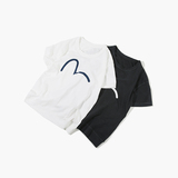 大阪的代表福神经典小海鸥MAKANAI LOGO TEE落肩卫衣设计短袖T恤