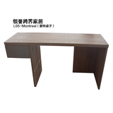 书桌椅简约现代 整装实木写字桌办公工作台电脑时尚北京家具定制