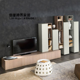 电视柜组合 现代简约地柜 大小户型客厅背景墙柜储物柜 北京家具