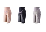 日本原单高腰无痕女式三分塑身裤收腹提臀瘦腿束腰束身内裤打底裤