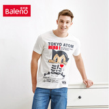 Baleno/班尼路 ATOM阿童木卡通动漫印花T恤 青年时尚男装短袖体恤