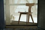 北美白橡木餐椅定制现代风格全实木