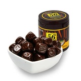 韩国进口零食品 LOTTE乐天 56%黑巧克力90g 56巧克力 黑巧克力豆