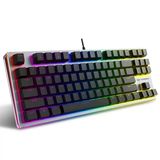 雷柏（Rapoo）V500 RGB幻彩背光 电竞机械键盘 机械黑轴 黑色版