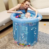 低价特供游泳池婴幼儿童环保加厚透明宝宝婴儿游泳桶小孩支架泳池