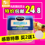 烘焙原料潘帕进口马苏里拉芝士块 焗饭披萨拉丝奶酪 芝士奶酪400g
