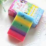 泰国彩虹皂 OMOwhite plus soap水果精油美白手工皂 进口正品包邮