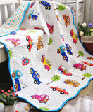 可爱儿童宝宝幼儿园午休被韩国外贸纯棉斜纹绗缝被空调被夏被床盖