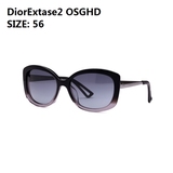 Dior迪奥太阳镜 DiorExtase2女士优雅大框墨镜 渐变框太阳眼镜