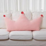 Modern House 正品代购 韩式大皇冠公主床头粉色靠垫靠背靠枕
