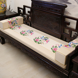 古典刺绣中式罗汉床实木沙发垫 婚庆红木家具花鸟圈椅餐椅坐垫