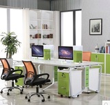 北京天津办公家具屏风工位组合办公桌现代职员4人员工桌新款特价