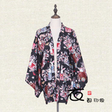 桃花祈愿兔浴衣羽织外套日式和风和服开衫防晒衣女日系软妹空调衫