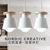 北欧宜家餐厅吊灯现代简约卧室床头灯具创意个性韩式三头餐吊灯