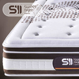 SW床垫 高档5CM进口天然乳胶床垫1.5M/1.8M乳胶席梦思品牌床垫