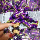 哈萨克斯坦俄罗斯紫皮糖巧克力糖结婚糖果批发500克
