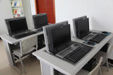 部队 学校培训室电动升降电脑桌 电教室电脑桌 会议室电脑桌
