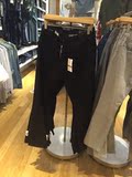 正品代购 Gap复古黑色水洗棉质牛仔裤长裤|男装941822