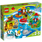 玩具乐高LEGO得宝系列DUPLO环球动物大集合10805玩具积木早教益智