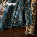 印度风格 手工编织黄麻地毯 客厅卧室床前垫 蒲公英 MR5301