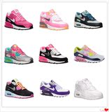 美国代购正品 耐克Nike AIR MAX90 大童跑鞋 女款气垫运动鞋
