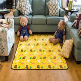 防滑卡通儿童客厅地毯 可爱卧室床边地垫宝宝爬行游戏地垫可机洗
