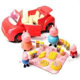 粉红猪小妹野餐车小猪佩奇游乐园佩佩猪房子儿童玩具佩佩猪过家家