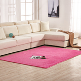 纯色房间地毯卧室满铺床边毯客厅茶几垫长方形家用现代简约可手洗