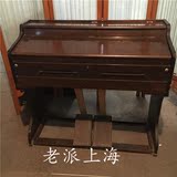 老上海西洋古董双凤牌老式脚踏风琴怀旧老物件窗风琴乐器 收藏