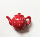 【6个包邮】出口日本 afternoon tea原单茶壶树脂冰箱贴 立体磁贴