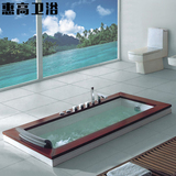 嵌入式浴缸小户型家用浴池冲浪按摩独立式五件套欧式小浴缸1.8米