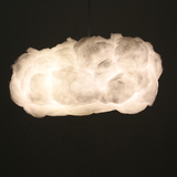 现代简约创意个性漂浮云朵装饰酒店餐厅商场服装店工程吊灯