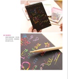 韩版儿童涂鸦刮画本，趣味创意刮画本，儿童创意图画本