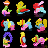 厂家直销批发儿童益智玩具diy动物拼图动物3D立体拼装组装拼图