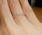 日本代购PT900钻石0.50ct群镶排钻钻戒戒指