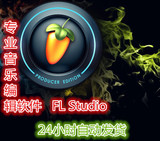FL Studio 12 专业音乐编辑软件 水果机汉化版 永久使用