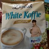 印尼进口LUWAK露哇猫屎速溶白咖啡，袋装特浓香醇coffee三合一