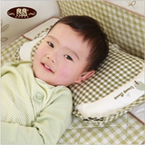 包邮正品良良婴儿枕头0-3岁加长护型保健枕 定型枕防偏头纠正枕头