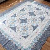 原创拼布地毯韩国出口纯棉防滑大地垫宝宝爬行毯垫客厅卧室大地毯