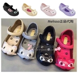 现货 梅丽莎巴西代购mini melissa小七同款猫猫咪儿童香香鞋凉鞋