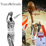 魔术队1号麦迪球衣暗星Tracy Mcgrady火箭马刺猛龙复古刺绣篮球服