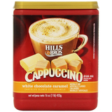 Hills Bros-希尔兄弟 白巧克力焦糖 三合一速溶卡布奇诺咖啡 453g