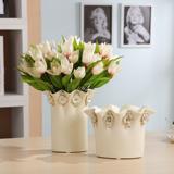陶瓷欧式花瓶送花 花器摆设装饰品  餐桌客厅电视柜摆件结婚礼物