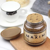 包邮日本进口AGF MAXIM马克西姆速溶纯咖啡80g 黑咖啡沖饮品零食