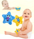CIKOO斯高海星花洒喷水泉电动旋转玩具婴幼儿童宝宝洗澡戏水玩具