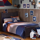 品牌HH美式全实木家具 环保实木儿童床储物床特价定制
